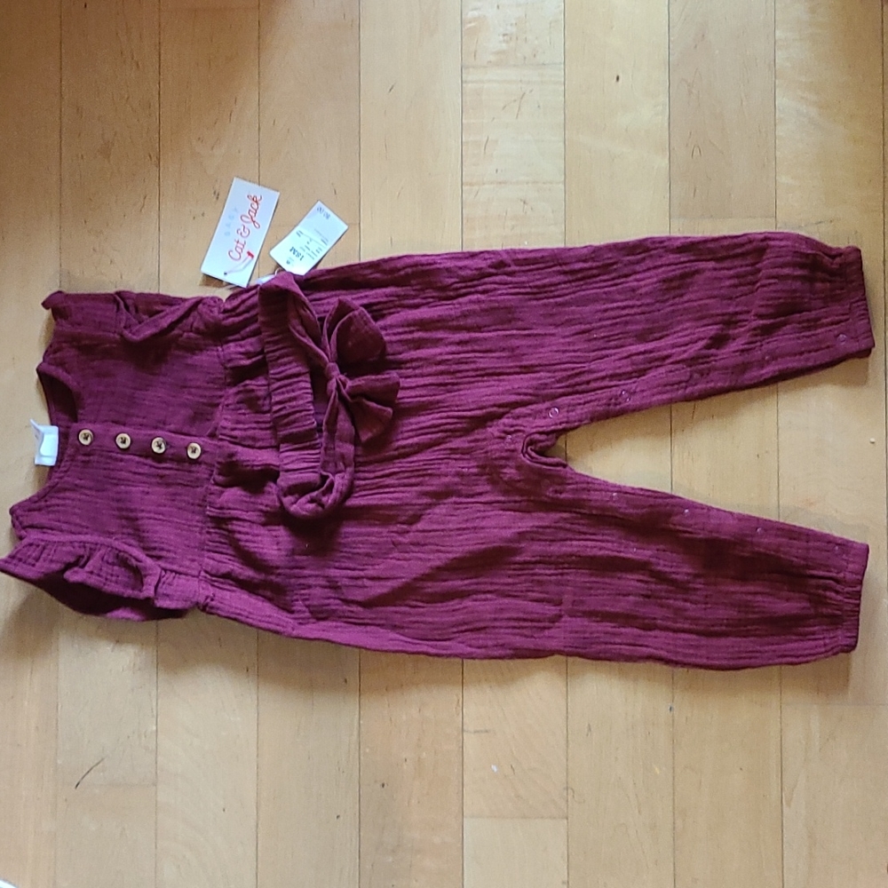 Cat & Jack NWT 18mo Muslin Romper